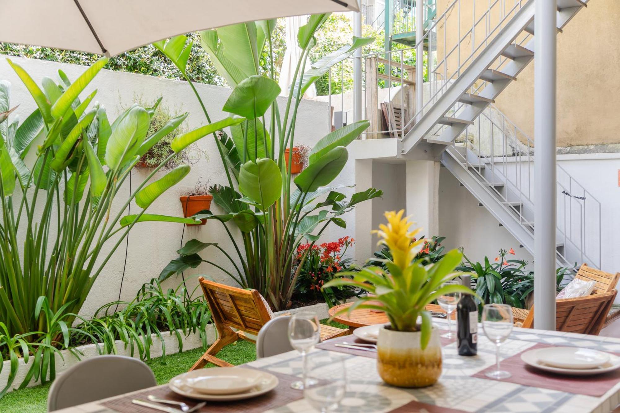 Lisbon Garden Retreat Apartment Luaran gambar