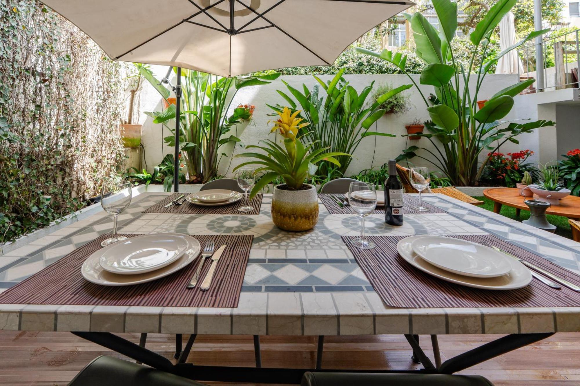Lisbon Garden Retreat Apartment Luaran gambar