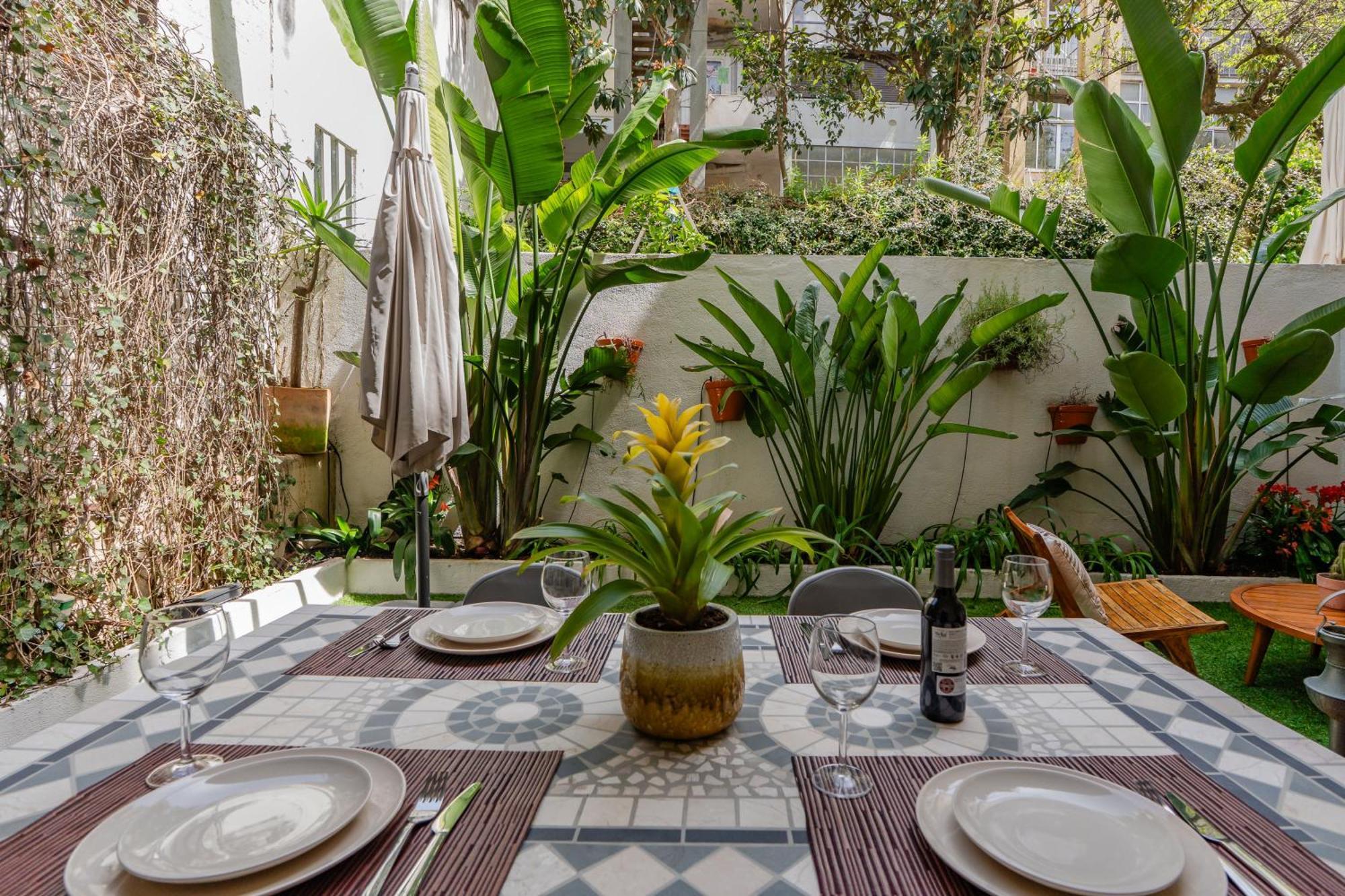 Lisbon Garden Retreat Apartment Luaran gambar