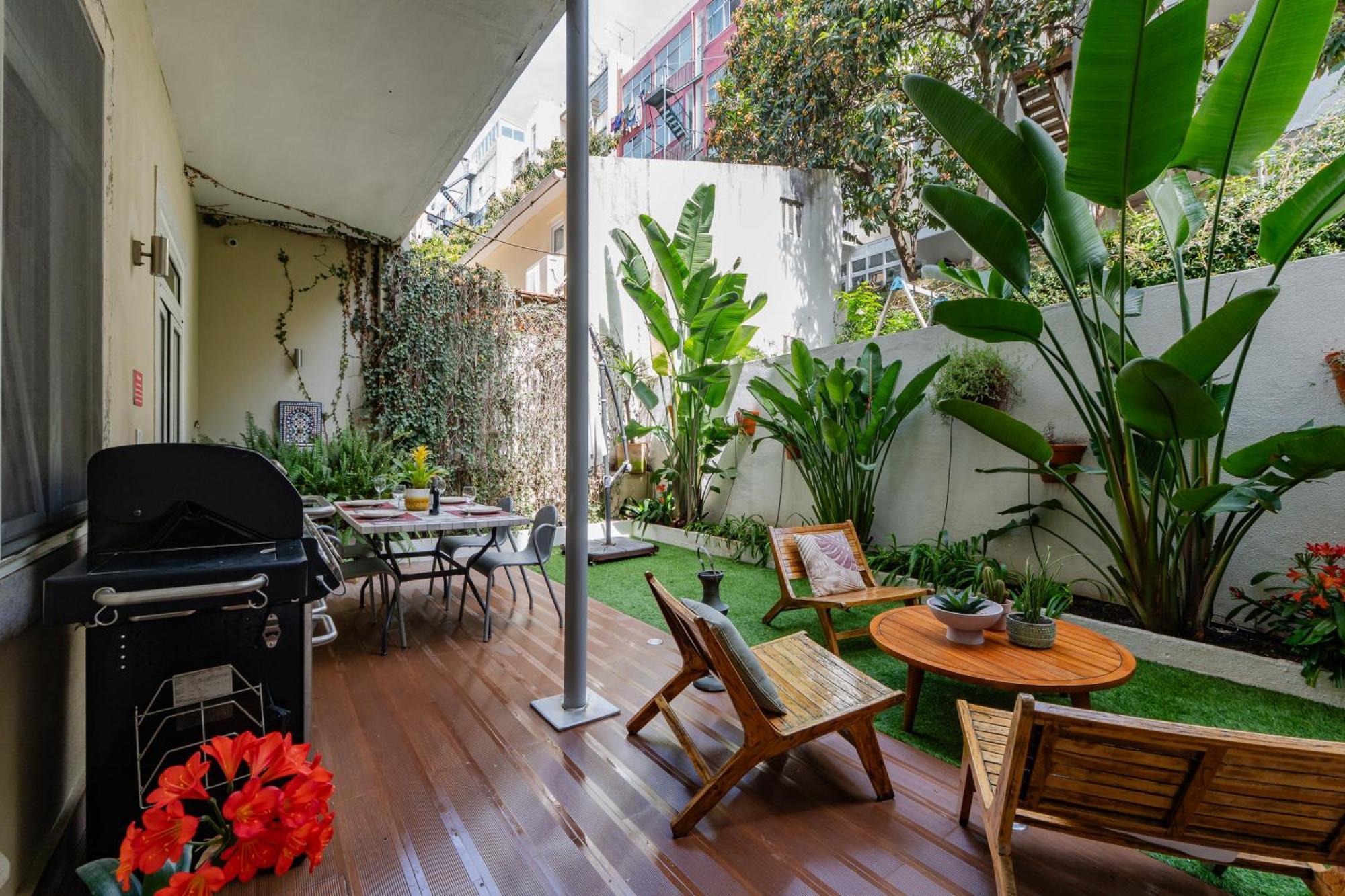 Lisbon Garden Retreat Apartment Luaran gambar