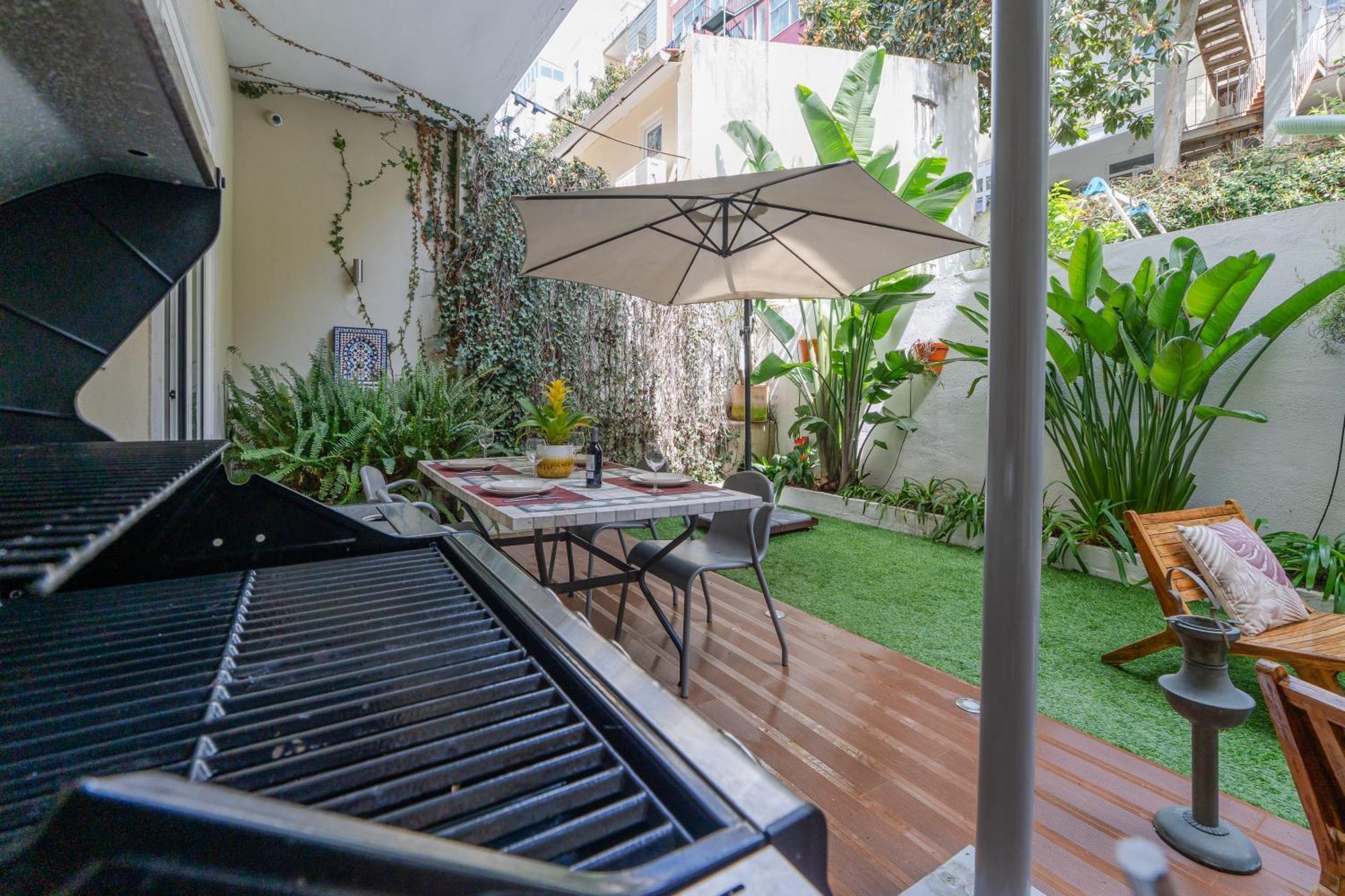 Lisbon Garden Retreat Apartment Luaran gambar